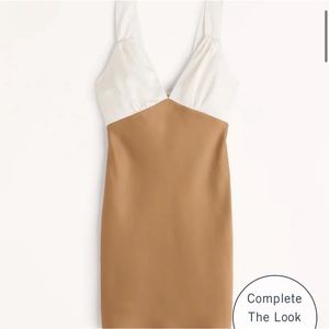 Abercrombie satin dress